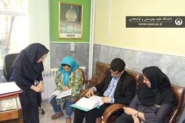 بازدید تیم ارزیابی اعتباربخشی آموزشی از مرکز رازی